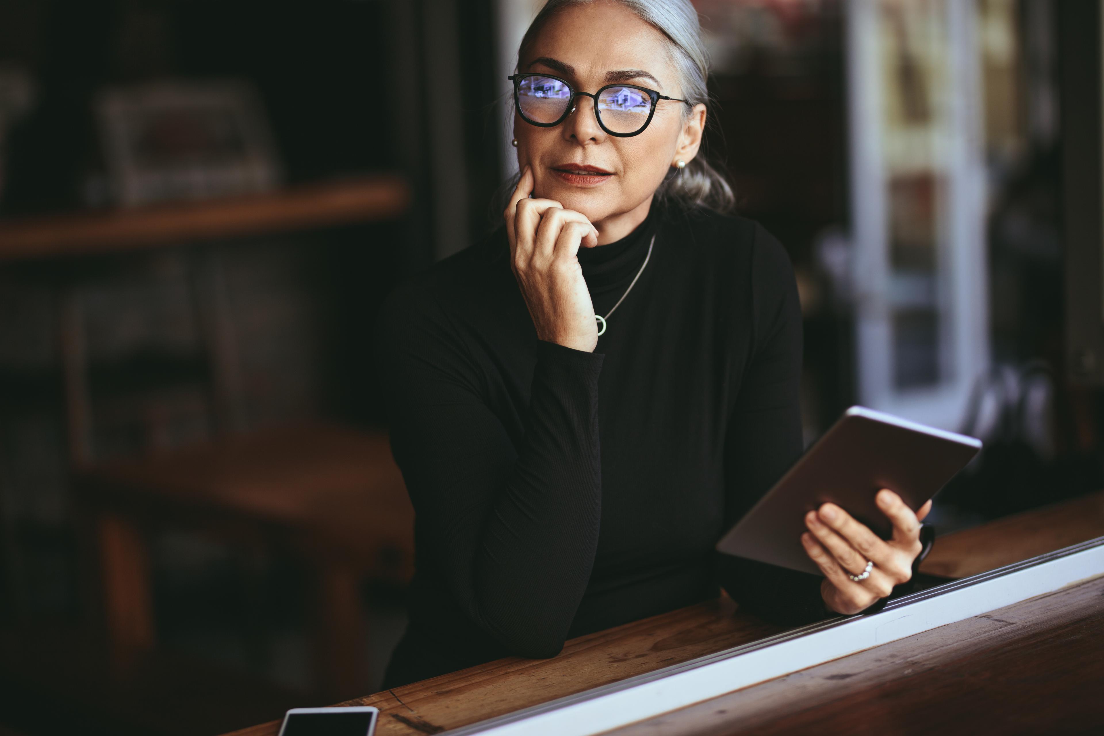 woman thinking